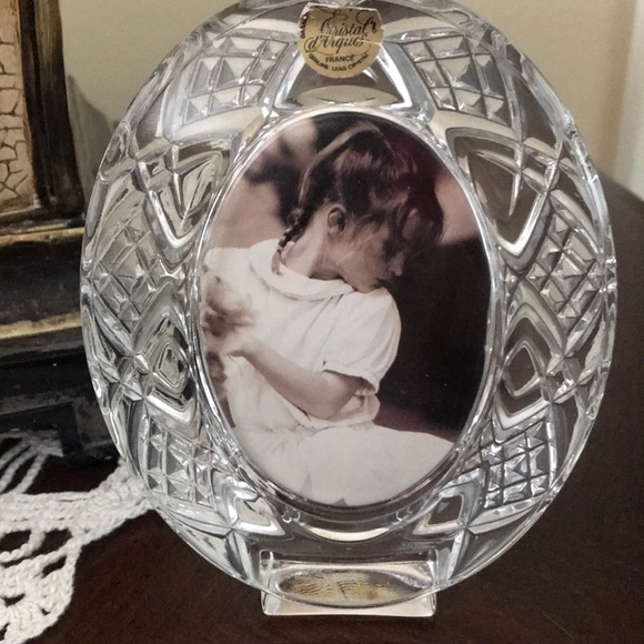 Lead Crystal Picture Frame - Picture 2 of 4